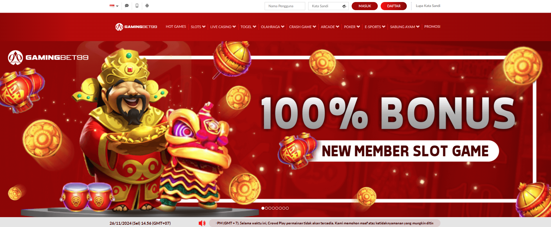 Gamingbet99 The Best Online Slot